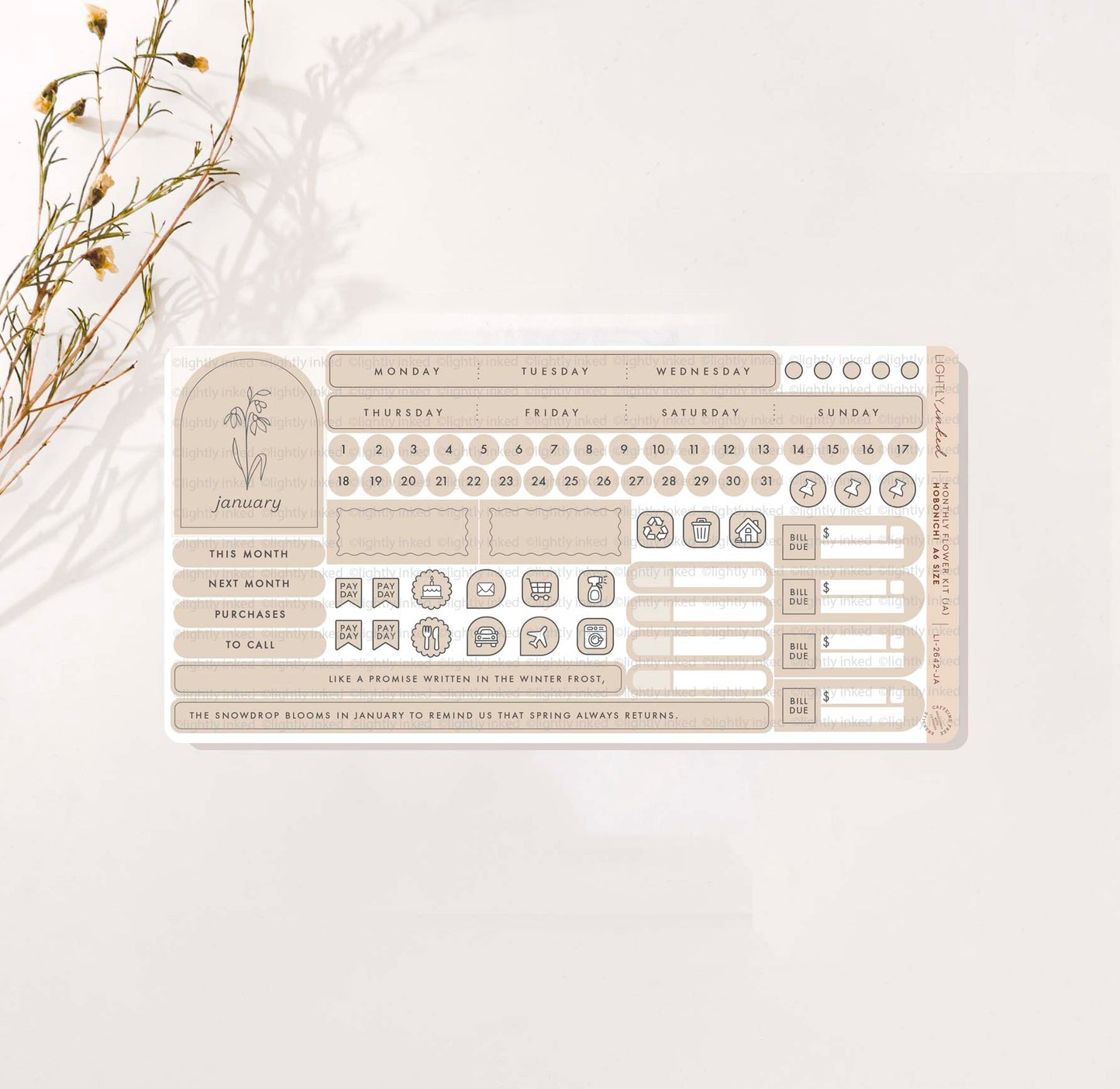 Monthly Floral Kits
