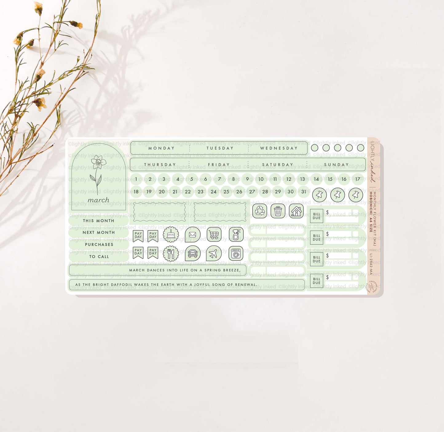 Monthly Floral Kits