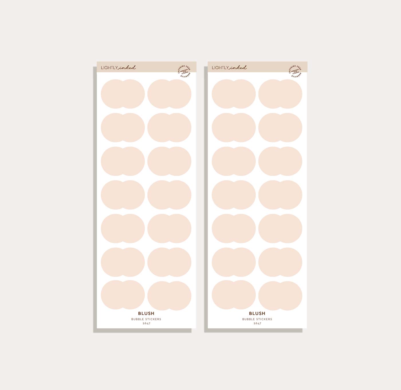 Bubble Sticker Set