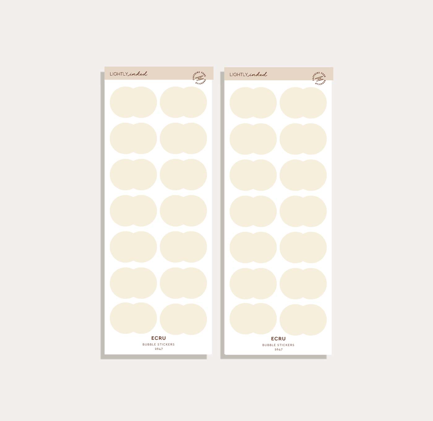 Bubble Sticker Set
