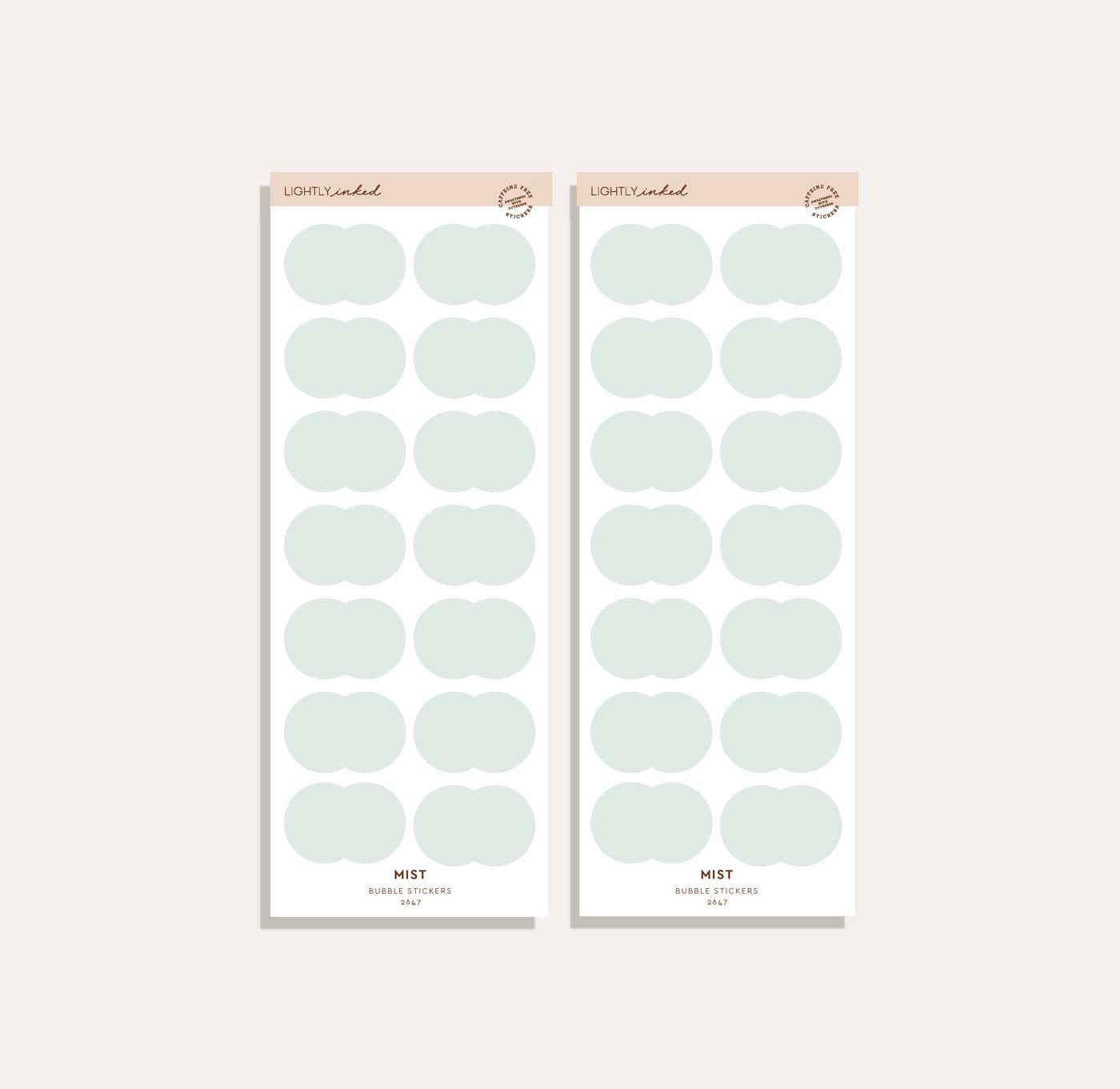 Bubble Sticker Set