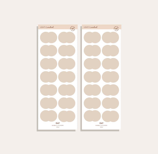 Bubble Sticker Set