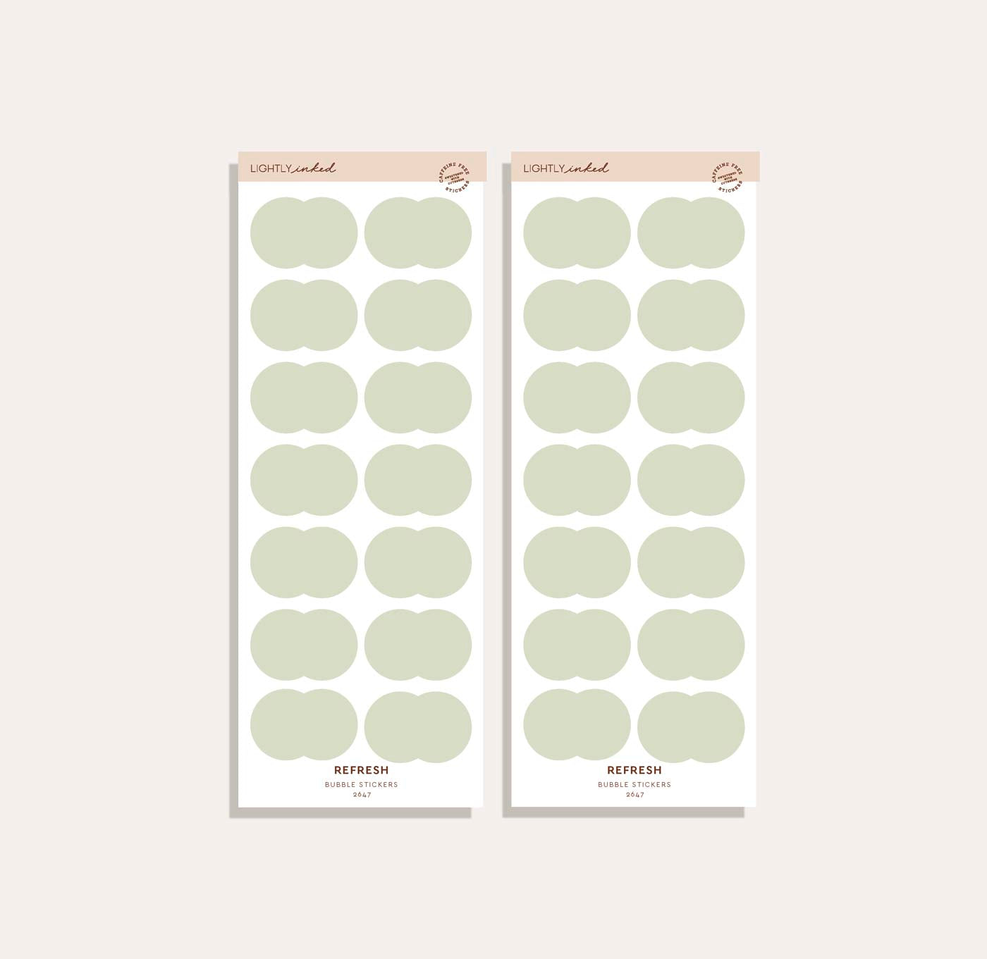 Bubble Sticker Set