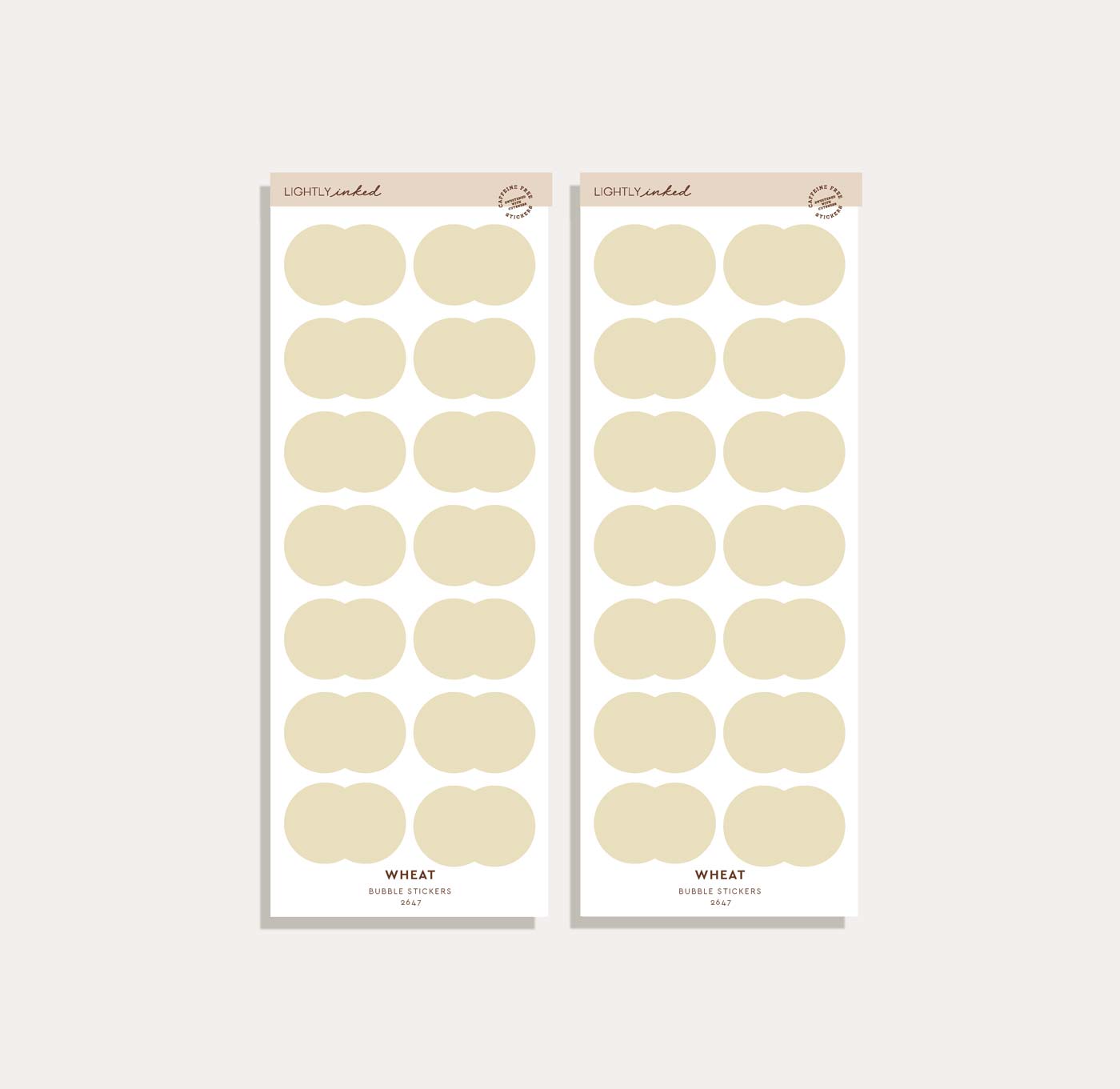 Bubble Sticker Set