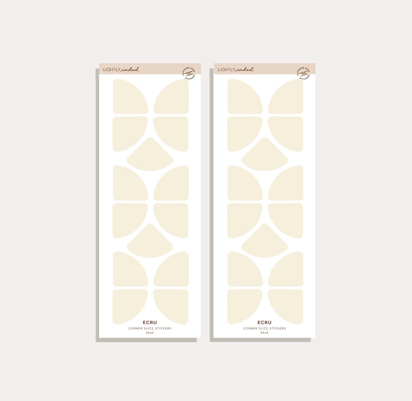 Corner Slice Sticker Set