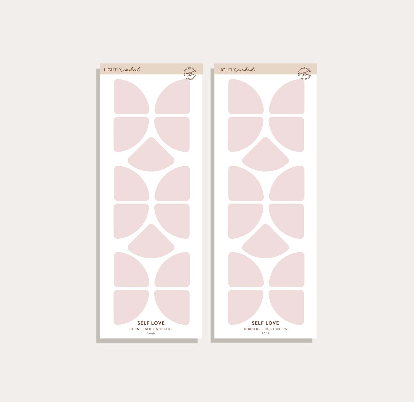 Corner Slice Sticker Set