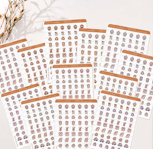 Cafecitos Monthly Icons (Add Ons)