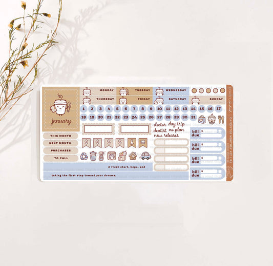 Cafecitos Monthly Kit- January
