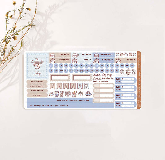 Cafecitos Monthly Kit- July