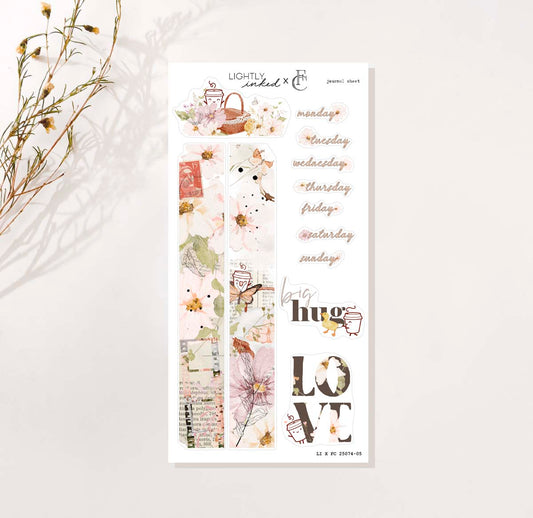 Lightly Inked X Faded Chronicle - Journal Sheet