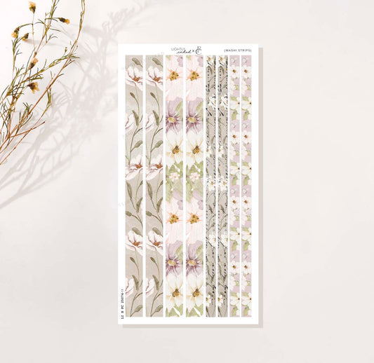 Lightly Inked X Faded Chronicle - Washi Strips