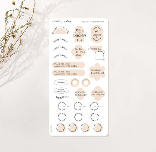 Wellness Mix Sticker Sheet