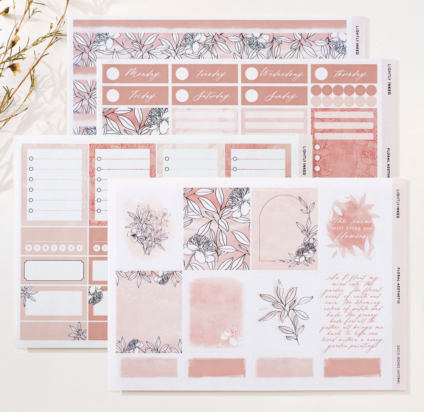 Floral Aesthetic Bundle